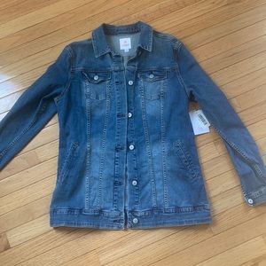 New LuLaRoe Jaxon Jean Jacket size L NWT